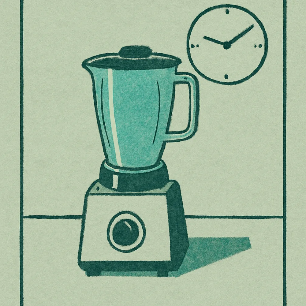 Vitamix Explorian E310 Blender (48 oz) — editorial illustration