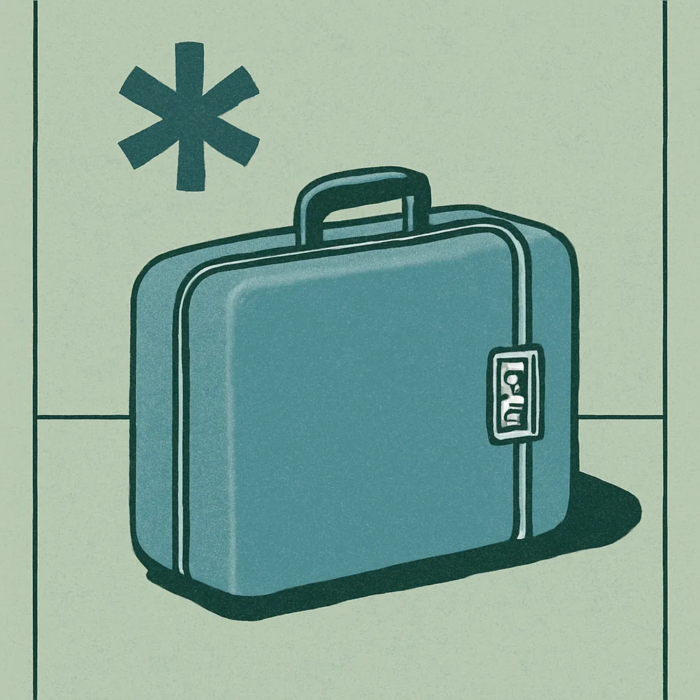 Coolife Hardside Expandable Luggage 3-Piece Set with TSA Lock (20/24/28) — editorial illustration