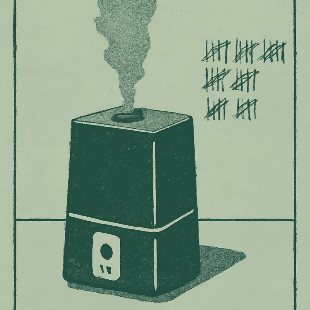 Dreo HM311S Smart Humidifier (4L) — editorial illustration