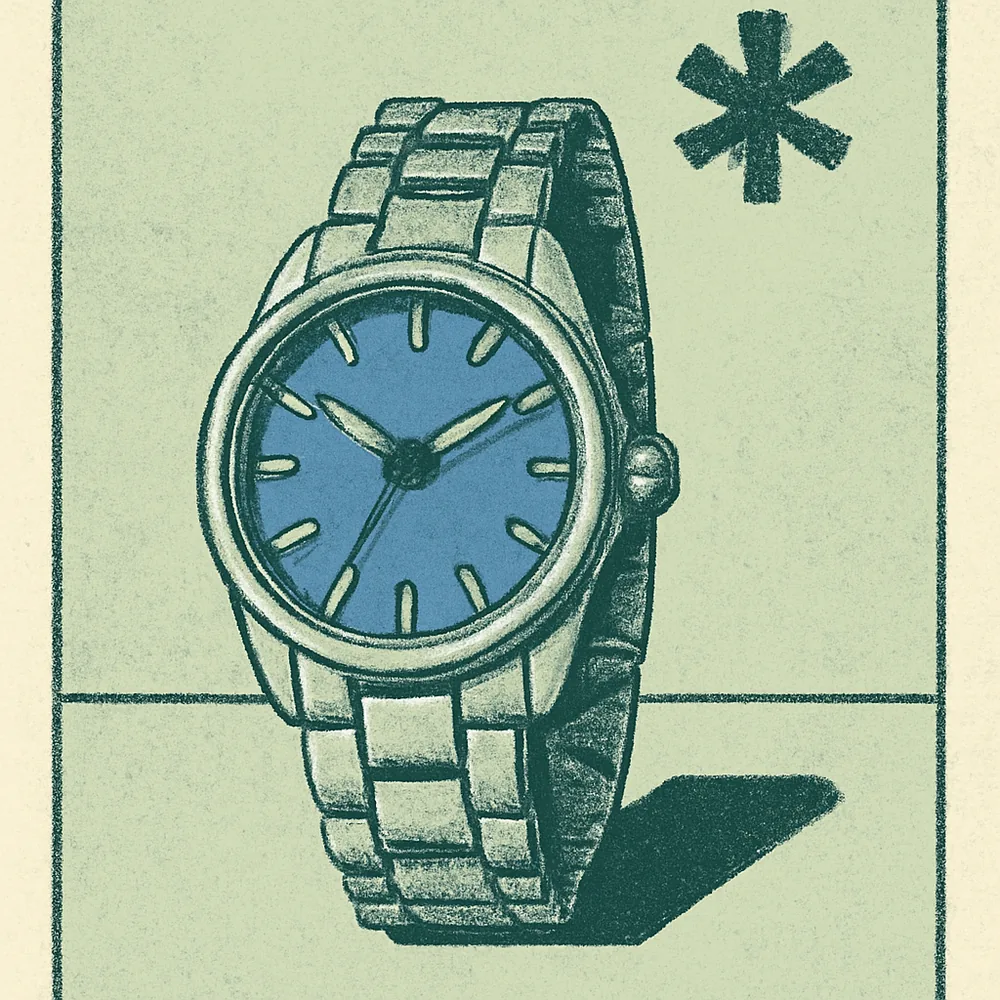 Seiko 5 Sports SRPD55 Automatic — editorial illustration