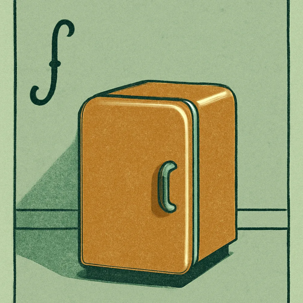Cooluli Classic 4-Liter Thermoelectric Mini Fridge — editorial illustration