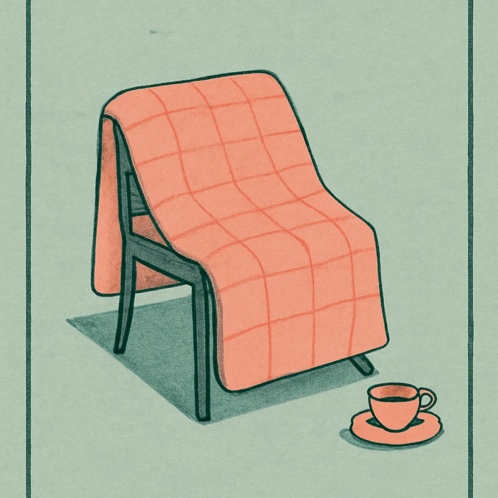 YnM Cooling Bamboo Weighted Blanket (15 lb) — editorial illustration