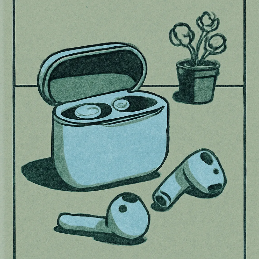 Soundcore by Anker Liberty 4 NC — editorial illustration
